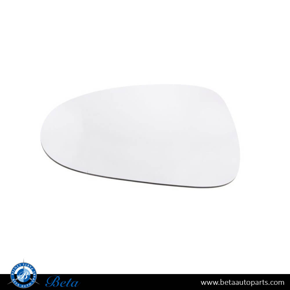 Left Side Mirror Glass - LD.H-AS for Volkswagen Touareg 2011-2017 models, Part Number 7P6857521D Left Side Mirror Glass - LD.H-AS for Volkswagen Touareg 2011-2017 models, Part Number 7P6857521D